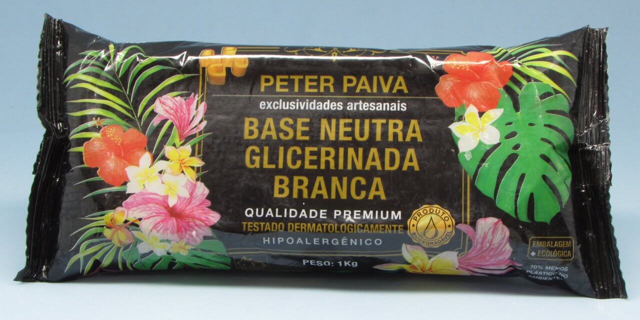 Base Glicerinada Branca 1kg – Peter Paiva