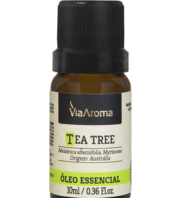 Óleo Essencial de Tea Tree (Melaleuca) 10ml