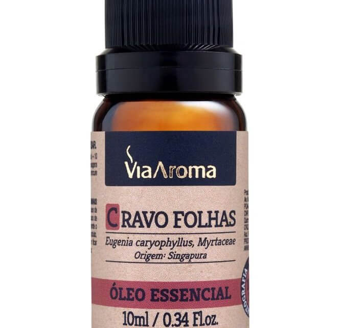 Óleo Essencial de Cravo Folhas 10ml 